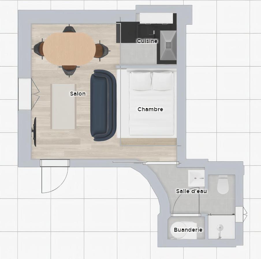 Le Petit Cendriere Apartamento Saumur Exterior foto